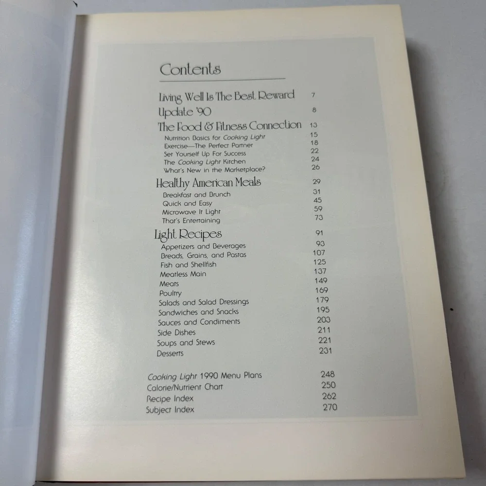 Vintage Cooking Light Cookbook Set 1988 1989 1990 Oxmoor House Hardcover 3 Books
